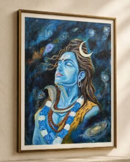 Cosmic Stillness - A meditative portrait of Mahadev