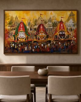 Jagannath Rath Yatra - Canvas Print Edition